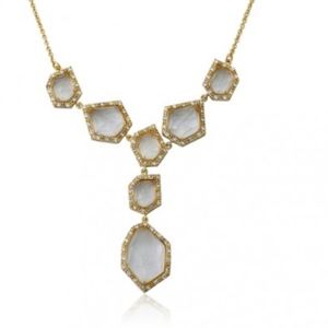 Riccova 14K Gold Plated CZ Necklace